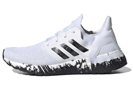 Кроссовки Adidas Ultraboost 20, светло-серый/черный/белый eg1370