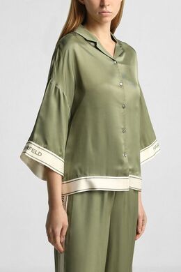 Karl Lagerfeld: Блуза с широкими рукавами 