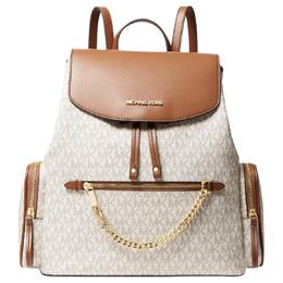 Michael Kors Рюкзак Jet Set Coated Canvas большой женский vanilla white 35t1gttb3b-vanilla