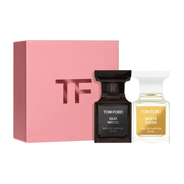 Tom Ford Ценный набор парфюма ebony white musk eau de parfum edp brazil redwood cardamom 30мл+30мл 珍华乌木白麝香礼盒香水套装
