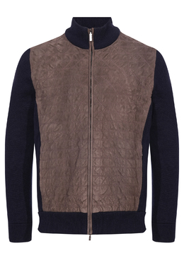 ZILLI: Трикотажный кардиган 