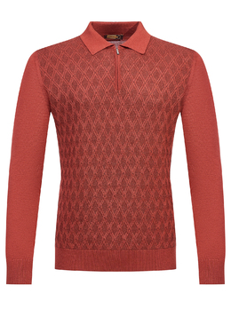 ZILLI: Поло с длинным рукавом 