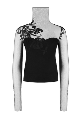 ERMANNO SCERVINO: Чёрный топ 