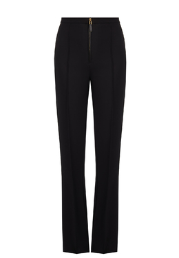 ELISABETTA FRANCHI: Чёрные брюки 