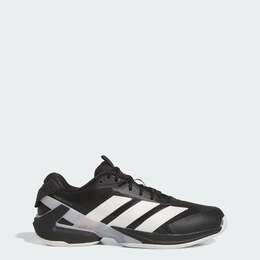 Мужские теннисные кроссовки Adidas Adizero Ubersonic 5, черный/серебряный 8628477165628 | core black / zero metalic / silver metal
