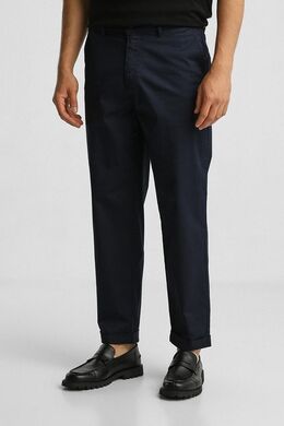 BOSS: Хлопковые брюки 