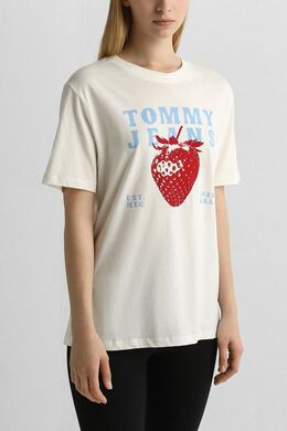 Tommy Jeans: Хлопковая футболка 