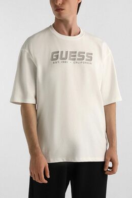 Guess: Хлопковая футболка 