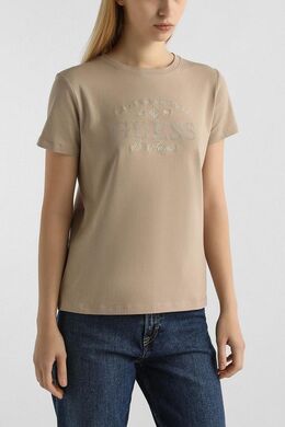 Guess: Хлопковая футболка 