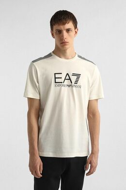 Ea7: Хлопковая футболка 