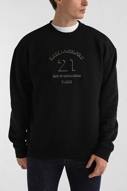 Karl Lagerfeld: Хлопковый свитшот 