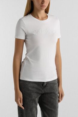 Ea7: Хлопковая футболка 