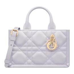 Christian Dior Мини-сумка BookTote из телячьей кожи для женщин, сиреневый s5573owhp-m848