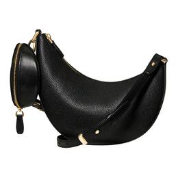 Kate Spade Кожаная сумка Pebble, ручная кладь, наплечная сумка, кроссбоди для женщин Black km218001