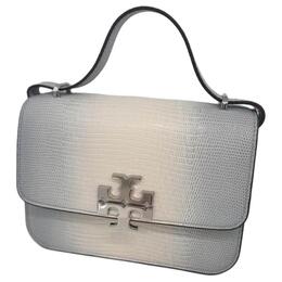 Сумка через плечо Eleanor Lizard из тисненой кожи Trumpets для женщин, градиент Tory Burch 164830-100