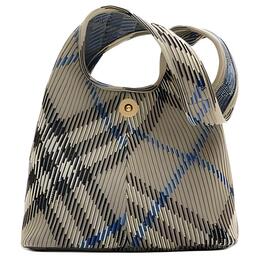 Burberry Хлопковая наплечная сумка trumpets женская moss green 81043891