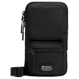 Lululemon Нейлоновый чехол для телефона, наплечная сумка, кроссбоди Regular Unisex Black lu9crvs-0001 | black