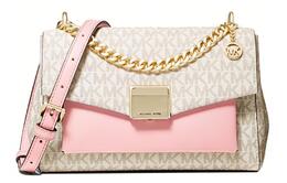 Сумка через плечо Lita Polyester, средняя женская Michael Kors 35t0gxpl2b-pwd-blsh-mlt