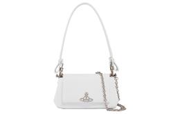 Vivienne Westwood Сумка HAZEL из веганской кожи, женская наплечная сумка, кросс-боди белая 4304006rus000da402