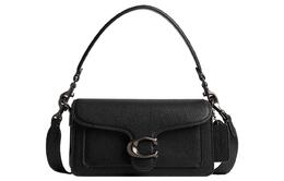 Coach Кожаная сумка-мессенджер Tabby через плечо женская black cm546-v5blk