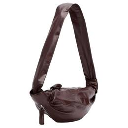 Lemaire Сумка-кросбоди Croissant Series из коровьей кожи маленькая унисекс roasted peach bg0092-ll0028-503