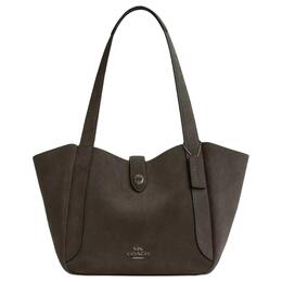 Coach Хади кожанный наплечная сумка большая женская оливковый зеленый ccc76-qbary