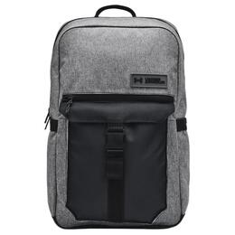 Under Armour Полиэстеровый рюкзак Regular мужской серый и black 1384462-025 | gray & black