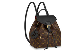 Louis Vuitton Маленький рюкзак Montsouris Canvas женский brown m45515