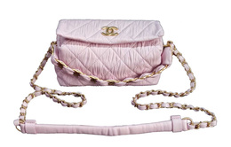 Chanel Сумка кроссбоди Gabrielle из ягненка малая женская pink as2479-b05514-粉色