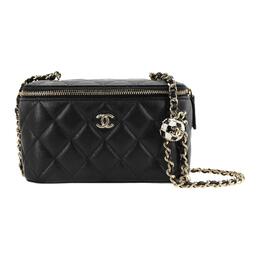Chanel Овчинная сумка через плечо, женская черная Crossbody Bag ap2303-b09985-94305