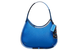 Coach Кожаная сумка Ergo Patchwork с переработанной кожей, женская сумка через плечо, синяя cl701-w2u