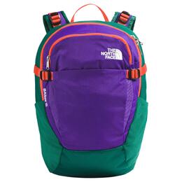 Рюкзак The North Face 15 литров нейлоновый фиолетово-зелёно-оранжевый мужской nf0a87sj | purple & green & bright orange