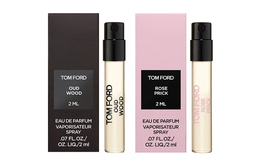 Tom Ford Набор пробников духов TF Zhenhua Black Wood Thorn Rose Eau De Parfum EDP 2мл+2мл 乌木荆刺玫瑰香水体验套装