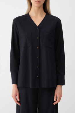 Max Mara: Блуза из фланели 