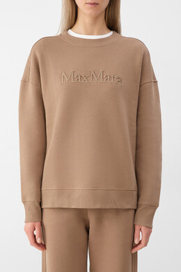 Max Mara: Хлопковый свитшот 