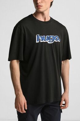 HUGO: Хлопковая футболка 
