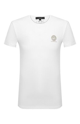 Versace: Хлопковая футболка 