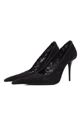 Saint Laurent: Чёрные туфли 