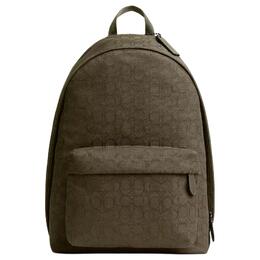 Coach Утонченный рюкзак из телячьей кожи large unisex olive cah18-rm3