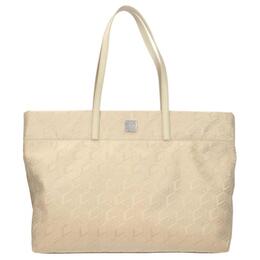 MCM Сумка Aren Visetos, шоппер, сумка через плечо, средний размер, женская, бежевая mwpdsta02iw001