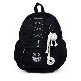 Converse Полиэстеровый рюкзак средний унисекс черный cv2213004ps-001(team肆-城市户外机能包） | black