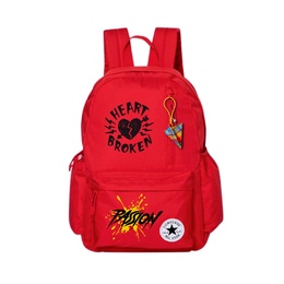 Converse Средний унисекс красный рюкзак из полиэстера cv2213004ps-002（team1390-我的天空） | red