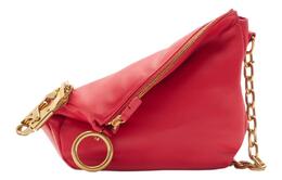 Burberry Сумка через плечо из кожи ягненка, маленькая женская сумка-почтовый ящик red 80835081