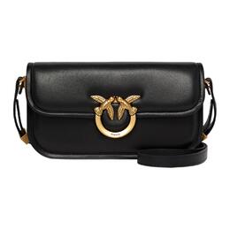 Pinko Сумка Love Bag из овчины, маленькая, женская, черная 105083-a26l-z99q