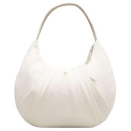 Lululemon Складная водоотталкивающая сумка через плечо Women's Elf Yellow Raw Linen lw9ejrs-064771 | elf yellow raw linen