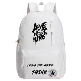 Converse Полиэстеровый рюкзак средний унисекс белый cv2413026ps-003(team378-24 f2) | black cat