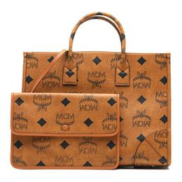 Сумка PVC Handbag Large Unisex Cognac MCM mwtdabo02co001