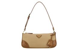 Prada Сумка через плечо Recycled Polyamide женская Camel 1bc201_r789_f0040