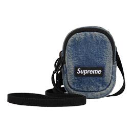 Supreme Хлопковая мини-сумка кросс-боди унисекс denim blue sup-fw25-21 | denim blue