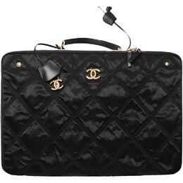 Сумка холщовая дорожная женская Chanel aa8180-b07626-94305
